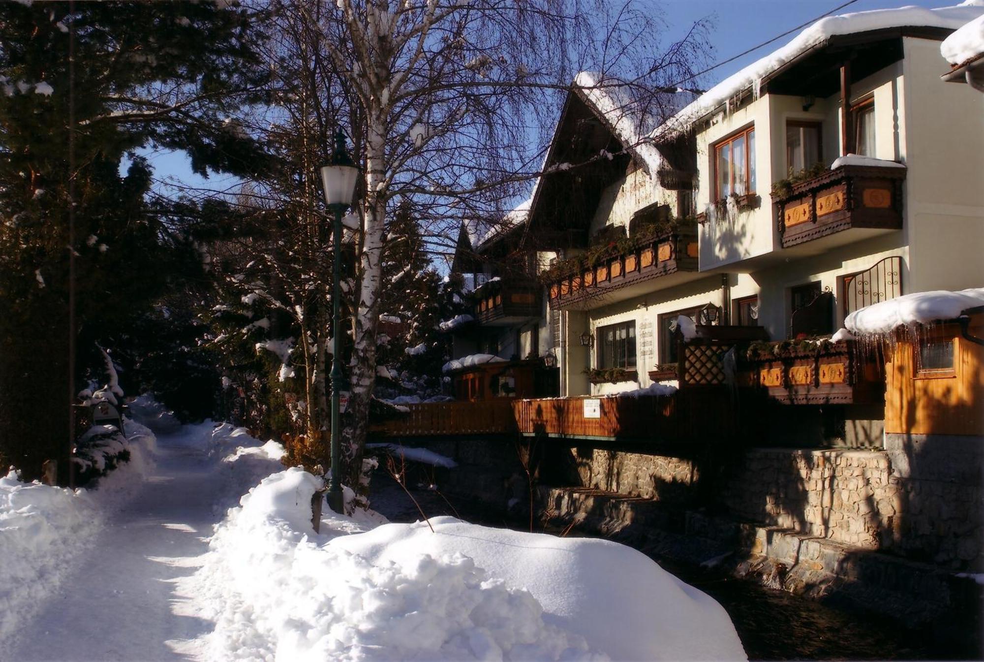 Gasthof Pension St. Wolfgang Kirchberg am Wechsel Exteriér fotografie
